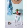 image:imageDII 100 Cotton Turkish Fouta Towel Highly Absorbent Soft and Compact Great for Beach Travel and Home 39x78 Thin Stripes TaupeVariegated Stripe Aqua