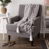 image:imageDII Black Diamond Lattice Throw 50x60Gray