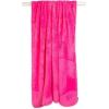 image:imageDII Bright Fuzzy Fleece Reversible Throw Blanket 50x60 Sea Breeze Blue 2 PieceBright Pink