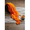 image:imageDII Bright Fuzzy Fleece Reversible Throw Blanket 50x60 Sea Breeze Blue 2 PieceOrange