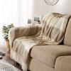 image:imageDII Coastal Acrylic Rugby Stripe Woven Throw 50x60 BlueBrown