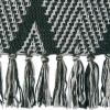 image:imageDII Diamond Throw Collection Fringed Woven Cotton Blanket 50x60 Denim BlueOlive Green