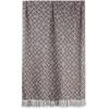 image:imageDII Gray Concentric Circles Throw with Fringe 50x60Gray
