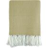 image:imageDII Home Essential Chevron Luxury Throw for IndoorOutdoor Use Camping BBQs Beaches Everyday Blanket 48x67 TaupeTaupe
