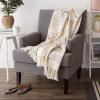 image:imageDII Multi Color Diamond Cut Throw 50x60 with 25 FringeBrown