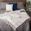 image:imageDII Multi Color Diamond Cut Throw 50x60 with 25 FringeMulticolor
