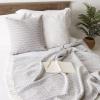 image:imageDII Rustic Farmhouse Double Diamond Woven Throw 50x60 Storm BlueGray
