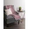 image:imageDII Rustic Farmhouse Thin Stripe Woven Throw 50x60 GrayBarn Red