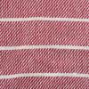 image:imageDII Rustic Farmhouse Thin Stripe Woven Throw 50x60 GrayBarn Red