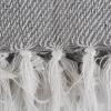 image:imageDII Rustic Farmhouse Thin Stripe Woven Throw 50x60 GrayGray