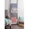 image:imageDII Rustic Farmhouse Throw Blanket with Decorative Tassels Use for Chair Couch Bed Picnic Camping Beach amp Just Staying Cozy at Home 50x60 Nautical BlueNautical Blue