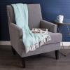 image:imageDII Rustic Farmhouse Throw Blanket with Decorative Tassels Use for Chair Couch Bed Picnic Camping Beach amp Just Staying Cozy at Home 50x60 Nautical BlueAqua