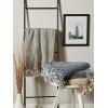 image:imageDII Textured Acryllic Woven Throw Farmhouse Fringe Blanket 50x60 GrayWhiteGrayWhite