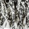 image:imageDII Textured Acryllic Woven Throw Farmhouse Fringe Blanket 50x60 GrayWhiteNavyWhite