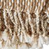 image:imageDII Textured Acryllic Woven Throw Farmhouse Fringe Blanket 50x60 GrayWhiteStoneWhite