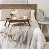 image:imageDII Transitional Basketweave Woven Throw 50x60 TealGray