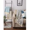 image:imageDII Transitional Basketweave Woven Throw 50x60 TealTeal