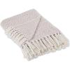 image:imageDII Diamond Throw Collection Woven Cotton 50x60 Dusty Lilac