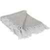 image:imageDII Diamond Throw Collection Woven Cotton 50x60 Stone50x60