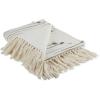 image:imageDII Multi Color Diamond Cut Throw 50x60 with 25 FringeBlack  Gray