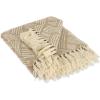 image:imageDII Transitional Basketweave Woven Throw 50x60 TealStone