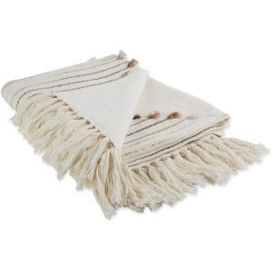image:imageDII Multi Color Diamond Cut Throw 50x60 with 25 FringeBrown