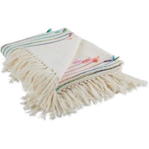 image:imageDII Multi Color Diamond Cut Throw 50x60 with 25 FringeMulticolor