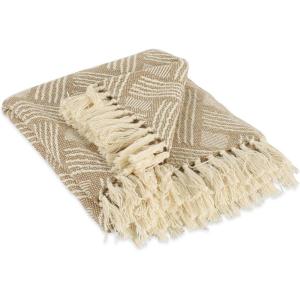 image:imageDII Transitional Basketweave Woven Throw 50x60 TealStone