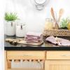 image:imageDII Recycled Cotton Kitchen Collection Absorbent Tonal Waffle Barn Red Dishtowel Set 20x30 3 PieceBarn Red