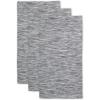 image:imageDII Recycled Cotton Kitchen Collection Absorbent Tonal Waffle Barn Red Dishtowel Set 20x30 3 PieceBlack