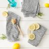 image:imageDII Recycled Cotton Kitchen Collection Absorbent Tonal Waffle Barn Red Dishtowel Set 20x30 3 PieceBlack