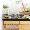 image:imageDII Recycled Cotton Kitchen Collection Absorbent Tonal Waffle Barn Red Dishtowel Set 20x30 3 PieceBlack