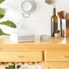 image:imageDII Recycled Cotton Kitchen Collection Absorbent Tonal Waffle Barn Red Dishtowel Set 20x30 3 PieceLight Gray