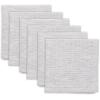 image:imageDII Recycled Cotton Kitchen Collection Absorbent Tonal Waffle Barn Red Dishtowel Set 20x30 3 PieceLight Gray