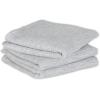 image:imageDII Recycled Cotton Kitchen Collection Absorbent Tonal Waffle Barn Red Dishtowel Set 20x30 3 PieceLight Gray