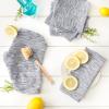 image:imageDII Recycled Cotton Kitchen Collection Absorbent Tonal Waffle Barn Red Dishtowel Set 20x30 3 PieceNavy