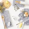 image:imageDII Recycled Cotton Kitchen Collection Absorbent Tonal Waffle Barn Red Dishtowel Set 20x30 3 PieceNavy