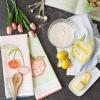 image:imageDII Be YouTiful Collection Absorbent amp LongLasting Kitchen Dishtowel amp Dishcloth Set Heavyweight Rainbow Stripe 6 CountSummer Fruit