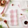 image:imageDII Everyday Basic Kitchen Collection Large Woven Cotton DishtowelTea Towel Set 18x28 Rose 5 Count