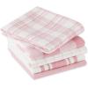 image:imageDII Everyday Basic Kitchen Collection Large Woven Cotton DishtowelTea Towel Set 18x28 Rose 5 Count