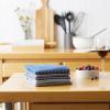 image:imageDII Ultra Absorbent Everyday Cotton Kitchen Towels Dishcloth Set Assorted Indigo 10 PieceAssorted Blue