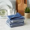 image:imageDII Ultra Absorbent Everyday Cotton Kitchen Towels Dishcloth Set Assorted Indigo 10 PieceAssorted Indigo