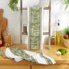 image:imageDII Woodlands Collection Dishtowel Set 18x28 in The Woods 3 PieceDuck Jacquard