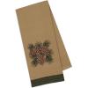 image:imageDII Woodlands Collection Dishtowel Set 18x28 in The Woods 3 PieceMountain Pinecone
