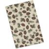 image:imageDII Woodlands Collection Dishtowel Set 18x28 in The Woods 3 PieceMountain Pinecone