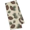 image:imageDII Woodlands Collection Dishtowel Set 18x28 in The Woods 3 PieceMountain Pinecone