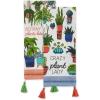 image:imageDII You Grow Girl Collection Decorative Machine Washable Kitchen Dishtowel Set 18x28 Weed It 3 PiecePlant Lady
