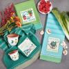 image:imageDII You Grow Girl Collection Decorative Machine Washable Kitchen Dishtowel Set 18x28 Weed It 3 PieceWeed It
