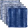 image:imageDII Ultra Absorbent Everyday Cotton Kitchen Towels Dishcloth Set Assorted Indigo 10 PieceAssorted Blue