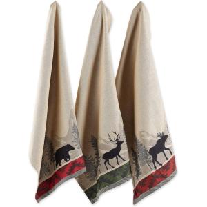 image:imageDII Woodlands Collection Dishtowel Set 18x28 in The Woods 3 PieceIn the Woods